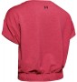  Tričko Under Armour přes hlavu v růžové barvě s elastickým spodním lemem s nápisy Under Armour